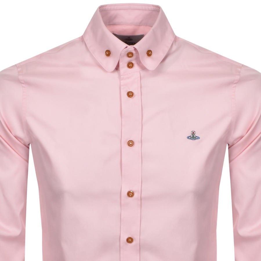 Alternative Image for ProductVivienne Westwood Long Sleeved Shirt Pink2
